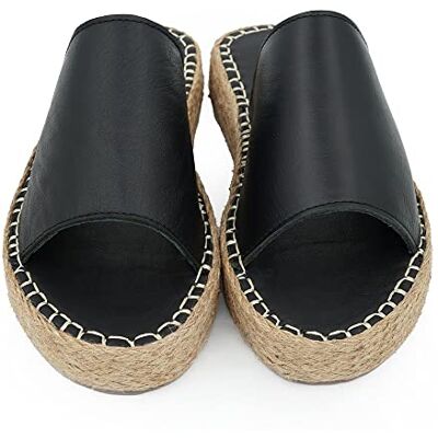 Bonateks Dames DERBTRLKY100304 Wedge Sandaal, zwart, 39 EU, zwart, 39 EU Bonateks Dames DERBTRLKY100304 Wedge Sandaal, zwart, 39 EU, zwart, 39 EU