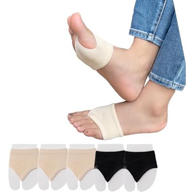 DUNKOING Womens Open teen halve sokken Peep Toe Topper Sok voor Sandaal Mule Flip Flop Klompen Voorvoet Liner Sokken 5-9, 3Beige 2 Zwart, 5-9 DUNKOING Womens Open teen halve sokken Peep Toe Topper Sok voor Sandaal Mule Flip Flop Klompen Voorvoet Liner Sokken 5-9, 3Beige 2 Zwart, 5-9