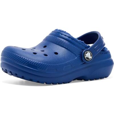 Crocs Classic Lined Klomp, Lintblauw, Peuter, EU 24-25 Lichtgewicht Croslite klomp; ventilatiegaten; draaibare hielband voor houvast; makkelijk te reinigen; comfort Crocs Classic Lined Klomp, Lintblauw, Peuter, EU 24-25 Lichtgewicht Croslite klomp; ventilatiegaten; draaibare hielband voor houvast; makkelijk te reinigen; comfort