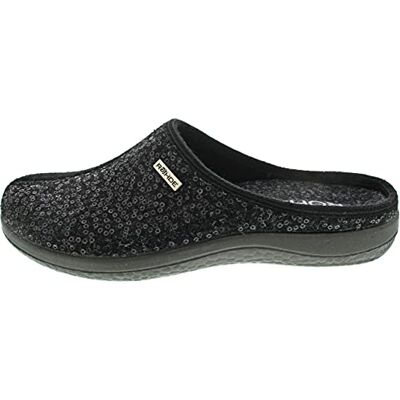 Rohde 6550 pantoffels dames, grootte:39, kleur:Grijs Rohde 6550 pantoffels dames, grootte:39, kleur:Grijs