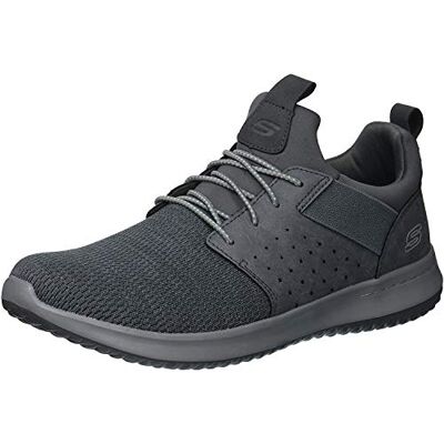 Skechers Mens UITDRUKKELIJKE DEREST, Zwart Grijs Mesh W Synthetisch, 39 EU Skechers Mens UITDRUKKELIJKE DEREST, Zwart Grijs Mesh W Synthetisch, 39 EU