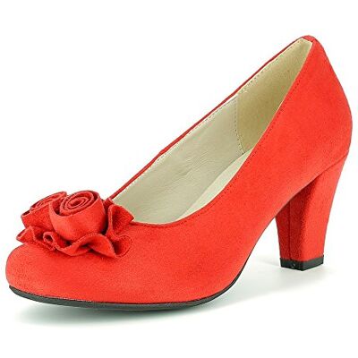 Andrea Conti 1000762 pumps voor dames, Rood Rood 021, 41 EU Andrea Conti 1000762 pumps voor dames, Rood Rood 021, 41 EU