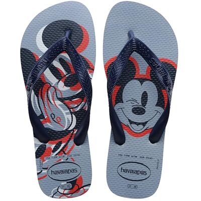 Havaianas Disney Top Teenslippers, uniseks, volwassenen, blauw, 34 EU, Blauw, 34 EU Havaianas Disney Top Teenslippers, uniseks, volwassenen, blauw, 34 EU, Blauw, 34 EU