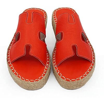 Bonateks Dames DERBTRLKY100285 Wedge Sandaal, Rood, 40 EU, rood, 40 EU Bonateks Dames DERBTRLKY100285 Wedge Sandaal, Rood, 40 EU, rood, 40 EU