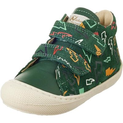 Naturino Cocoon VL Kinderschoenen, Green Bottle, 17 EU, Groene Fles Naturino Cocoon VL Kinderschoenen, Green Bottle, 17 EU, Groene Fles