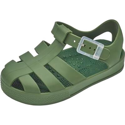 Chicco Sandalen voor jongens, ideaal voor zee en zwembad, met riem, Groen, 30 EU Chicco Sandalen voor jongens, ideaal voor zee en zwembad, met riem, Groen, 30 EU
