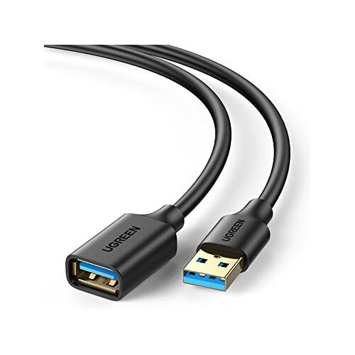 UGREEN USB 3.0 Verlengkabel 5Gbps Datakabel USB 3.0 A Male naar A Female Datakabel. (1M)