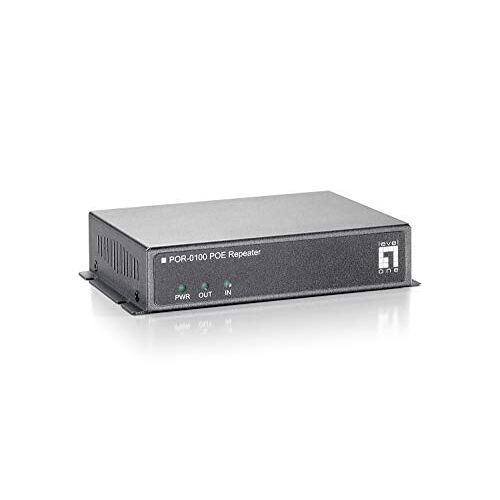 LevelOne compatible POR-0100 PoE Repeater Repeater 10Mb LAN, 100Mb LAN