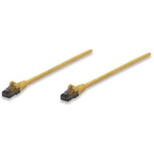 IC Intracom Manhattan patchkabel patchkabel Cat6 S/FTP geel 0.5 m