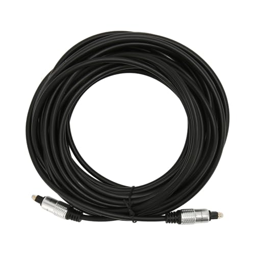 dsheng Optische Geluidskabel Glasvezelkabel voor Audiokabel voor Toslink Glasvezel voor Audiokabel Legering voor PVC Draad Verguld Digitaal voor Audiokabel Koord voor -kabel Legering