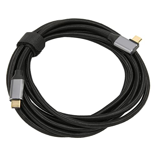 HEEPDD Kabel-gegevensoverdracht, 5 A bij 20 V, 10 Gbit/s, gegevensoverdracht naar USB C 3.1 Gen 2-kabel voor type C-apparaten (3 m)
