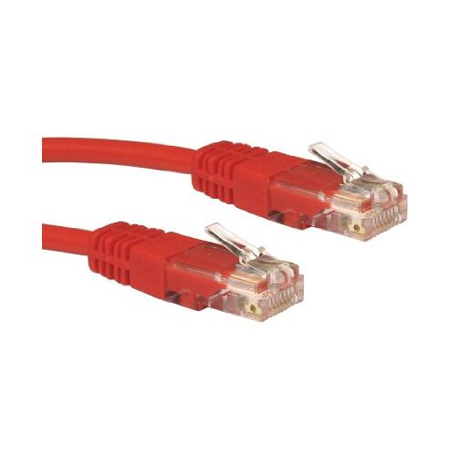 Cables Direct 6 m aanbieding, M netwerkkabel U/UTP (UTP) rood netwerkkabel (M M, 6 m, aanbieding, U/UTP (UTP), RJ-45, rood)