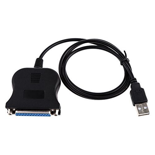 Leeadwaey USB 2.0 naar DB25 Parallelle Printer LPT Adapter Loodkabel IEEE 1284 voor Laptop