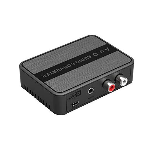 TLY TECHLY Techly 361636 Audio Converter digitaal naar analoog / analoog naar digitaal zwart