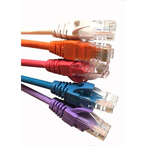 Smedz 0,75 meter CAT6 LSZH UTP koperen LAN Patch Loodkabel met Snag-less RJ45-connectoren wit