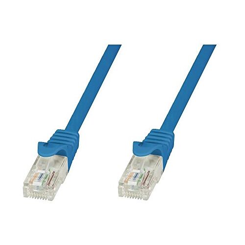 Techly icoc cca6u-015-blt 1,5 m Blue Cat6 U/UTP Patchkabel (UTP) netwerkkabel (1,5 m, Cat6 U/UTP-patchkabel (UTP), RJ-45, blauw)