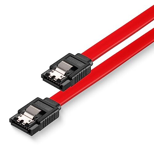 Sonero ® SATA III 6 Gb/s datakabel 0,30 m rood