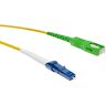 Cablematic BeMatik LC / PC naar SC / APC enkele modus 9/125 10m enkele modus glasvezelkabel