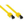 Good Connections Goede connections PREMIUM Cat. 8.1 patchkabel Ronde kabel 10 m geel