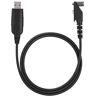 Gonetre Programmg Programmeerkabel F60v 14×12×2 1 m USB Programmering Kabel met Cd Driver voor Icf30 Icf50 Radio