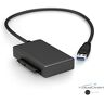 KabelDirekt USB 3.0 > SATA adapter (voor 2,5" SSD/HDD, 2TB)