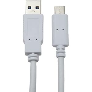 APM 570368 USB-kabel, USB 3.0, USB A/type-C, stekker/stekker, voor smartphone en tablet, 1 m lang, wit APM 570368 USB-kabel, USB 3.0, USB A/type-C, stekker/stekker, voor smartphone en tablet, 1 m lang, wit