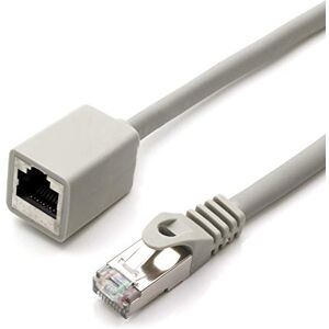 1aTTack.de 677590 CAT7 Cat.7 verlengadapter 0,5 m Ethernetkabel LAN-kabel netwerkkabel 10 Gb/s onbewerkte kabel met (RJ45) Cat6a-stekker 1 stuk Grijs 1aTTack.de 677590 CAT7 Cat.7 verlengadapter 0,5 m Ethernetkabel LAN-kabel netwerkkabel 10 Gb/s onbewerkte kabel met (RJ45) Cat6a-stekker 1 stuk Grijs