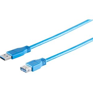 1aTTack.de 3x USB-A verlengkabels, 3.0, blauw, 5m – Verleng eenvoudig uw bestaande kabelverbinding met deze USB-A verlengkabel. 1aTTack.de 3x USB-A verlengkabels, 3.0, blauw, 5m – Verleng eenvoudig uw bestaande kabelverbinding met deze USB-A verlengkabel.