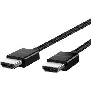 Belkin Supersnelle Ultra HD-HDMI-kabel (2018, 4K HDMI-kabel van 2 m, ondersteunt 4K/120 Hz en 8K/60 Hz, compatibel met Dolby Vision/HDR 10, 48 Gbps) Zwart Belkin Supersnelle Ultra HD-HDMI-kabel (2018, 4K HDMI-kabel van 2 m, ondersteunt 4K/120 Hz en 8K/60 Hz, compatibel met Dolby Vision/HDR 10, 48 Gbps) Zwart
