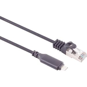 1aTTack.de 10m USB-C naar LAN-adapterkabel, 1 stuk, 1 Gbit gegevensoverdracht, USB-C 3.1 naar RJ45 Ethernet Cat6-kabel, compatibel met smartphone, laptop, Macbook, 10m 1aTTack.de 10m USB-C naar LAN-adapterkabel, 1 stuk, 1 Gbit gegevensoverdracht, USB-C 3.1 naar RJ45 Ethernet Cat6-kabel, compatibel met smartphone, laptop, Macbook, 10m