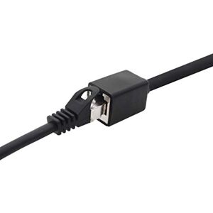 1aTTack.de 677552 CAT7 Cat.7 verlengadapter 2m Ethernetkabel LAN-kabel netwerkkabel 10 Gb/s onbewerkte kabel met (RJ45) Cat6a-stekker 1 stuk Zwart 1aTTack.de 677552 CAT7 Cat.7 verlengadapter 2m Ethernetkabel LAN-kabel netwerkkabel 10 Gb/s onbewerkte kabel met (RJ45) Cat6a-stekker 1 stuk Zwart