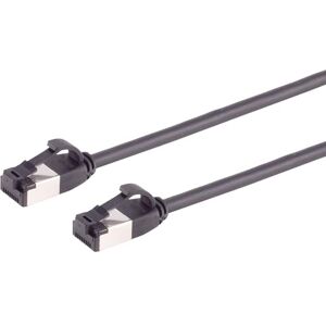 1aTTack.de 5m Cat 8.1 LAN-kabel netwerkkabel (1 stuk) Cat 8 Ethernetkabel met RJ45-connector Slank en dun met een transmissiesnelheid van 40 Gbps Zwart 5,0 meter 1aTTack.de 5m Cat 8.1 LAN-kabel netwerkkabel (1 stuk) Cat 8 Ethernetkabel met RJ45-connector Slank en dun met een transmissiesnelheid van 40 Gbps Zwart 5,0 meter