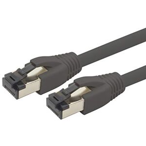 1aTTack.de 5m Cat 8 netwerkkabel CAT8 kabel zwart 1 stuk Cat.8 LAN 2000 MHz 40 Gbit s 40GBase-T PoE+ patchkabel Ethernetkabel LSZH 1 x 5 meter zwart 1aTTack.de 5m Cat 8 netwerkkabel CAT8 kabel zwart 1 stuk Cat.8 LAN 2000 MHz 40 Gbit s 40GBase-T PoE+ patchkabel Ethernetkabel LSZH 1 x 5 meter zwart