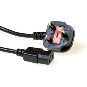 ACT Intronics 230 V aansluitkabel UK stekker C13 Stroomkabels (zwart, 2,5 m) ACT Intronics 230 V aansluitkabel UK stekker C13 Stroomkabels (zwart, 2,5 m)