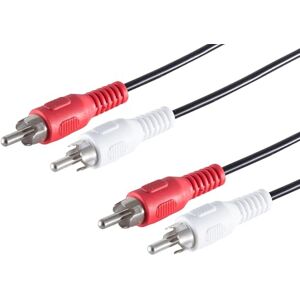 1aTTack.de 1x 0,75m RCA-kabel, 2 RCA-stekkers naar 2 RCA-stekkers, stereo audio-aansluitkabel, gegoten connectoren, vernikkelde contacten voor HiFi, tv, versterkers 1aTTack.de 1x 0,75m RCA-kabel, 2 RCA-stekkers naar 2 RCA-stekkers, stereo audio-aansluitkabel, gegoten connectoren, vernikkelde contacten voor HiFi, tv, versterkers