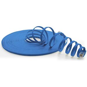 1aTTack.de 10m CAT6 platte netwerkpatchkabel (blauw 1 stuk) 1000 Mbit/s Gigabit LAN platte kabel CAT.6 slanke micro-installatiekabel 1aTTack.de 10m CAT6 platte netwerkpatchkabel (blauw 1 stuk) 1000 Mbit/s Gigabit LAN platte kabel CAT.6 slanke micro-installatiekabel