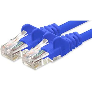 1aTTack.de Cat.6 netwerkkabel blauw 1x 10m CAT6 Ethernetkabel LAN-kabel 1000 Mbit patchkabel 1aTTack.de Cat.6 netwerkkabel blauw 1x 10m CAT6 Ethernetkabel LAN-kabel 1000 Mbit patchkabel