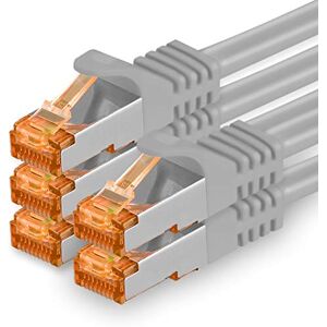 1aTTack.de 1aTTack CAT7 Netwerkkabel CAT Kabel 5 x 3.0m Grijs RJ45 10 Gigabit SFTP PIMF LSZH LAN Kabel 1aTTack.de 1aTTack CAT7 Netwerkkabel CAT Kabel 5 x 3.0m Grijs RJ45 10 Gigabit SFTP PIMF LSZH LAN Kabel