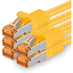 1aTTack.de 1aTTack CAT7 Netwerkkabel CAT Kabel 5 x 0.5m Geel RJ45 10 Gigabit SFTP PIMF LSZH LAN Kabel 1aTTack.de 1aTTack CAT7 Netwerkkabel CAT Kabel 5 x 0.5m Geel RJ45 10 Gigabit SFTP PIMF LSZH LAN Kabel