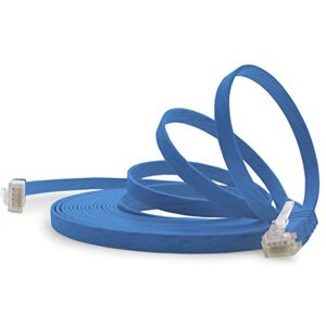1aTTack.de 7m Blauw 1 stuk Cat.6 platte netwerkkabel Cat6 platte kabel ultra platte Cat.6 patchkabel 1000 Mbit/s Gigabit LAN (RJ45) plat slank micro 1aTTack.de 7m Blauw 1 stuk Cat.6 platte netwerkkabel Cat6 platte kabel ultra platte Cat.6 patchkabel 1000 Mbit/s Gigabit LAN (RJ45) plat slank micro