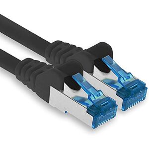 1aTTack.de Patchkabel – 3 meter Ethernet-, netwerk-, LAN-kabel CAT6a (voor Gigabit-netwerken, routers, switches, modems met RJ45-ingang – zwart) 1aTTack.de Patchkabel – 3 meter Ethernet-, netwerk-, LAN-kabel CAT6a (voor Gigabit-netwerken, routers, switches, modems met RJ45-ingang – zwart)