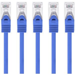 1aTTack.de 0,5 m blauw 5 stuks Cat7 netwerkkabel SFTP patchkabel LAN-kabel onbewerkte kabel 10 GB/s 500 MHz afgewerkt met 2 RJ45-connectoren Cat 6a 1aTTack.de 0,5 m blauw 5 stuks Cat7 netwerkkabel SFTP patchkabel LAN-kabel onbewerkte kabel 10 GB/s 500 MHz afgewerkt met 2 RJ45-connectoren Cat 6a
