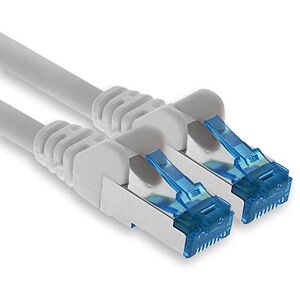1aTTack.de Patchkabel – 3 meter Ethernet-, netwerk-, LAN-kabel CAT6a (voor Gigabit-netwerken, routers, switches, modems met RJ45-ingang – wit) 1aTTack.de Patchkabel – 3 meter Ethernet-, netwerk-, LAN-kabel CAT6a (voor Gigabit-netwerken, routers, switches, modems met RJ45-ingang – wit)