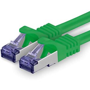 1aTTack.de Cat.7 netwerkkabel 20m Groen 1 stuk Cat7 patchkabel (SFTP/PIMF/LSZH) onbewerkte kabel 10 Gb/s met RJ45-connector Cat.6a 1 x 20 meter groen 1aTTack.de Cat.7 netwerkkabel 20m Groen 1 stuk Cat7 patchkabel (SFTP/PIMF/LSZH) onbewerkte kabel 10 Gb/s met RJ45-connector Cat.6a 1 x 20 meter groen