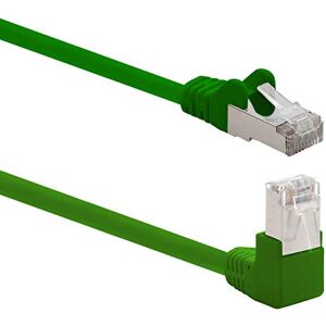 1aTTack.de 366161 Cat.6 netwerkkabel 90 graden hoek 1m Groen 1 stuk Cat6 patchkabel (SFTP PIMF) 1000 Mbit/s RJ45-connector 1 x 1 meter groen 1aTTack.de 366161 Cat.6 netwerkkabel 90 graden hoek 1m Groen 1 stuk Cat6 patchkabel (SFTP PIMF) 1000 Mbit/s RJ45-connector 1 x 1 meter groen