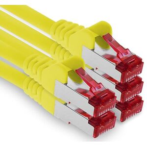 1aTTack.de 10 x 3 meter CAT6 patchkabels S/FTP PIMF afgeschermde CAT.6 RJ45 netwerkkabels Ethernetkabels DSL LAN router switch modem patchpaneel geel 10 stuks 1aTTack.de 10 x 3 meter CAT6 patchkabels S/FTP PIMF afgeschermde CAT.6 RJ45 netwerkkabels Ethernetkabels DSL LAN router switch modem patchpaneel geel 10 stuks