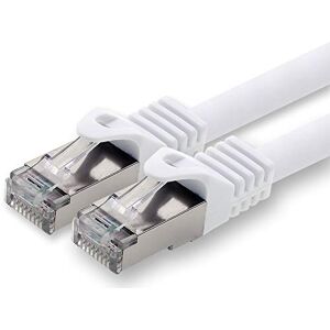 1aTTack.de 15m wit 1 stuk CAT.7 netwerkkabel patchkabel SFTP PIMF LSZH Gigabit LAN-kabel 10Gb s cat7 onbewerkte kabel met RJ45-connector Cat6a compatibel met CAT5 CAT6 cat7 cat8 1aTTack.de 15m wit 1 stuk CAT.7 netwerkkabel patchkabel SFTP PIMF LSZH Gigabit LAN-kabel 10Gb s cat7 onbewerkte kabel met RJ45-connector Cat6a compatibel met CAT5 CAT6 cat7 cat8