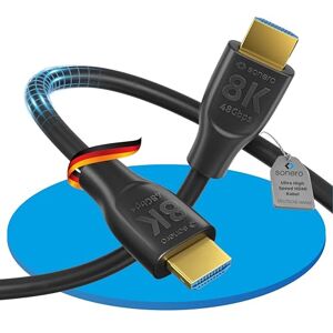 SONERO SON PHC110-010 - Hoge Snelheid HDMI 8K Kabel, 1m SONERO SON PHC110-010 - Hoge Snelheid HDMI 8K Kabel, 1m