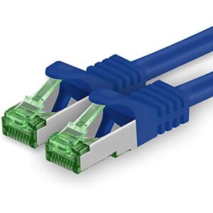 1aTTack.de 3 M Cat.7 Netwerkkabel 1 Stuk Cat7 Patchkabel LAN Kabel Ethernet RJ45 10 Gbit/s (Alle Internetsnelheden) Blauw 3 Meter 1aTTack.de 3 M Cat.7 Netwerkkabel 1 Stuk Cat7 Patchkabel LAN Kabel Ethernet RJ45 10 Gbit/s (Alle Internetsnelheden) Blauw 3 Meter
