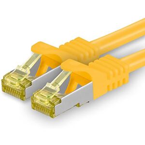 1aTTack.de Cat.7 netwerkkabel 15m geel 1 stuk Cat7 Ethernetkabel netwerk LAN-kabel onbewerkte kabel 10 Gb s SFTP PIMF LSZH set patchkabel met RJ45-connector Cat.6a 1aTTack.de Cat.7 netwerkkabel 15m geel 1 stuk Cat7 Ethernetkabel netwerk LAN-kabel onbewerkte kabel 10 Gb s SFTP PIMF LSZH set patchkabel met RJ45-connector Cat.6a